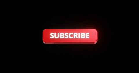 Subscribe button or subscription online membership on black background. Stock Footage 154165283