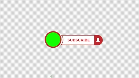 Subscribe Button Pop Up Animation Social Media Call To Action. Stock Footage 157557362