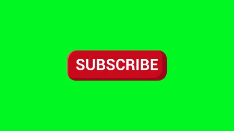 Subscribe Button With Rays 4k Animation Stock Footage 283316373