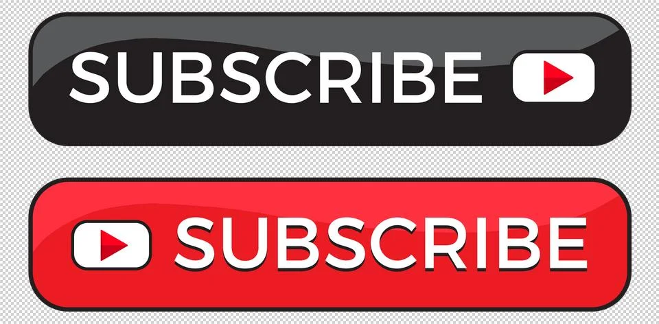 Subscribe button. Social media web button, channel video content Иллюстрация