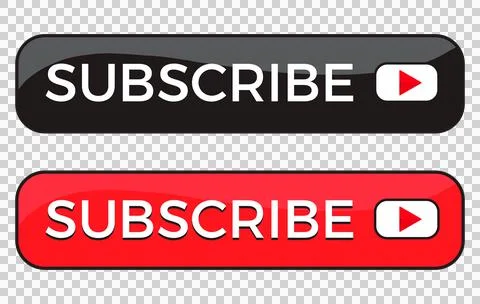 Subscribe button. Social media web button, channel video content. Иллюстрация