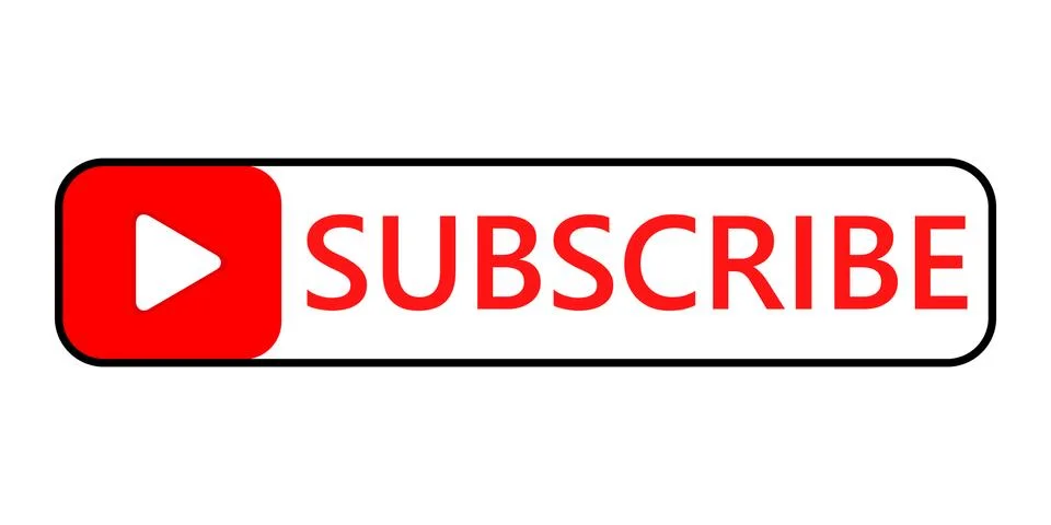 Subscribe button. Vector illustration. Illustrazione stock