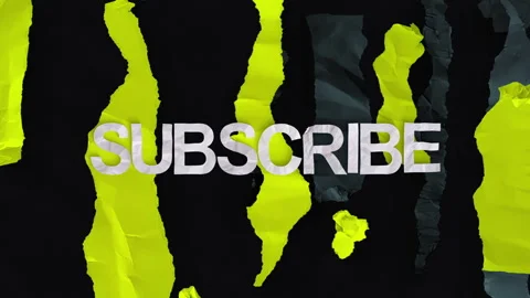 Subscribe Caption Background 01 Stock Footage 293924872