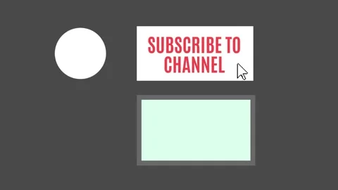 Subscribe for channel Outro Video Stock Footage 263114670