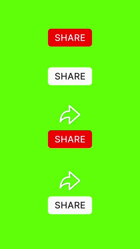 Subscribe CTA Text Animation Pack – 4 Vertical Buttons | 4K Green Screen Stock Footage 325059896