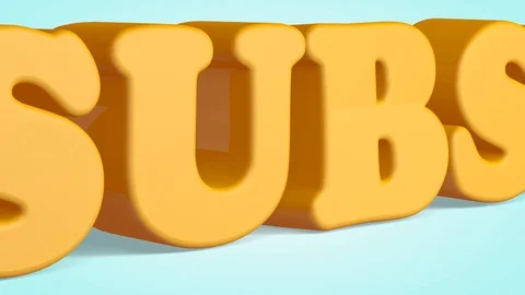 Subscribe! Stock Footage 128021194