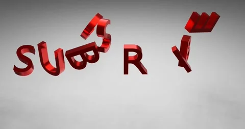 Subscribe Stock Footage 166897002