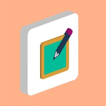 Subscribe form Simple vector icon. Illustration symbol design template for we Stock Illustration