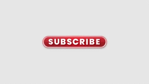 Subscribe Glass Button Stock Footage 201218437