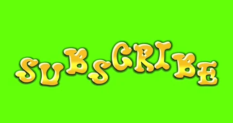 Subscribe golden animation Stock-Footage 253179102