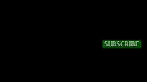Subscribe Green Button Falling Down On The Right Side 스톡 동영상 296293402