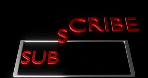 Subscribe icon Stock Footage 166896995