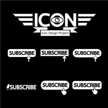Subscribe icon Stock Illustration
