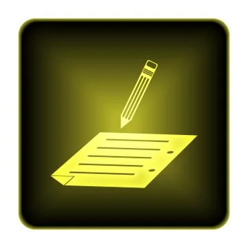 Subscribe icon. internet button on white background.. Illustrazione stock