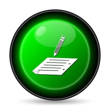  subscribe icon. internet button on white background.. Stock Illustration