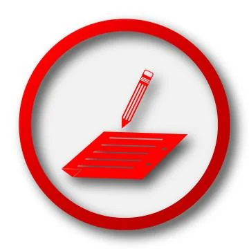 Subscribe icon. Internet button on white  background.. 스톡 일러스트