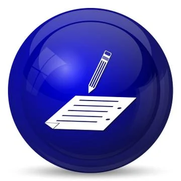 Subscribe icon. Internet button on white background.. Stock Illustration