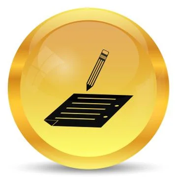 Subscribe icon. Internet button on white background.. Stock Illustration