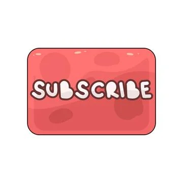 Subscribe illustration Illustrazione stock
