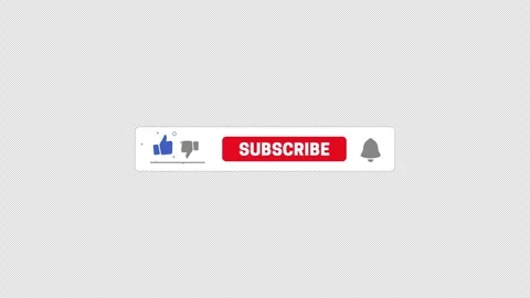 Like Subscribe Notification Button Stock Footage 263354506