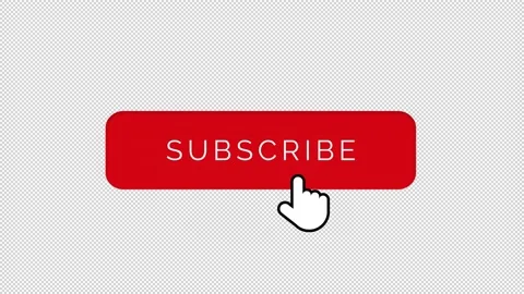 Subscribe, Like, Notification button icon of Social Media User Interface. Alpha Stock Footage 201313017