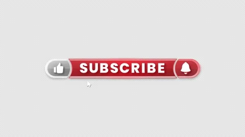 Like Subscribe Notification Glass Button Stock Footage 201166700