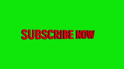 Subscribe now 3d rotating text word social media animation video on background Stock Footage 313821221