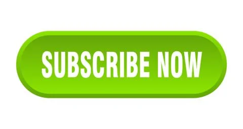 Subscribe now button. subscribe now rounded green sign. subscribe now Stock Illustration