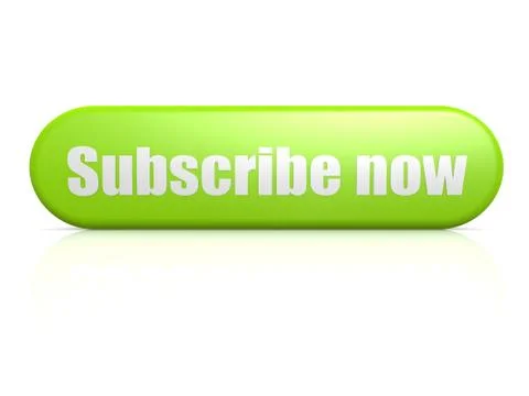 Subscribe now green button 스톡 일러스트