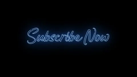 Subscribe now Text effects 4k Animated. Stock Footage 306030384