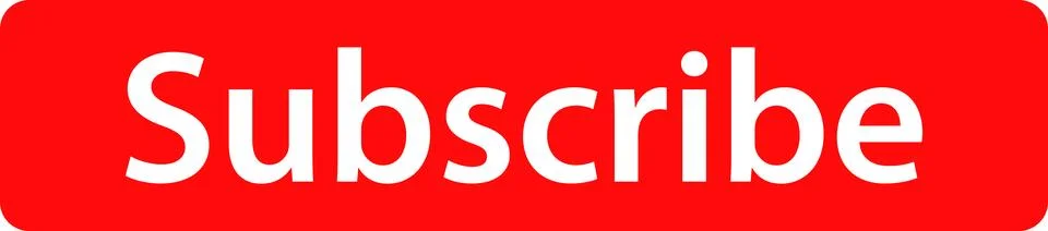 Subscribe Red button | subscribe to channel | Social media | button icon | .. Stock Illustration