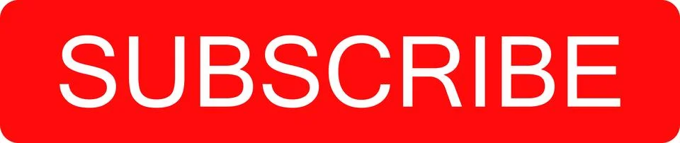 Subscribe Red button | subscribe to channel | Social media | button icon | .. Stock-Illustration