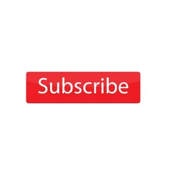 Subscribe red button. website element. website icon. channel subscribe  icon Stock Illustration