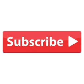 Subscribe red button. website element. website icon. channel subscribe  icon Stock Illustration