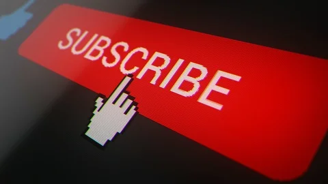 Like Subscribe Ring Bell Computer Pixel Animation Stock Footage 105009383