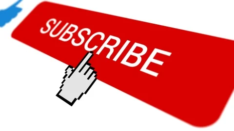 Like Subscribe Ring Bell Dynamic Animation on White Stock Footage 105009395