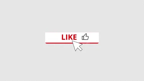 Subscribe Like Share 3D Button 4k 60fps Transparent background Stock Footage 187486923