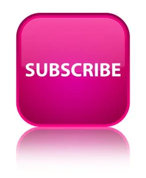 Subscribe special pink square button Stock Illustration