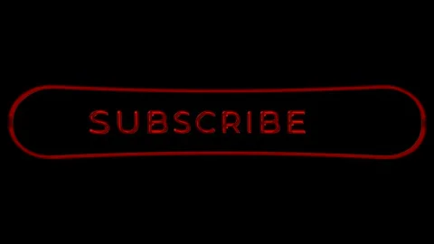 Subscribe Stylized red text on a black background. Stock Footage 263818545