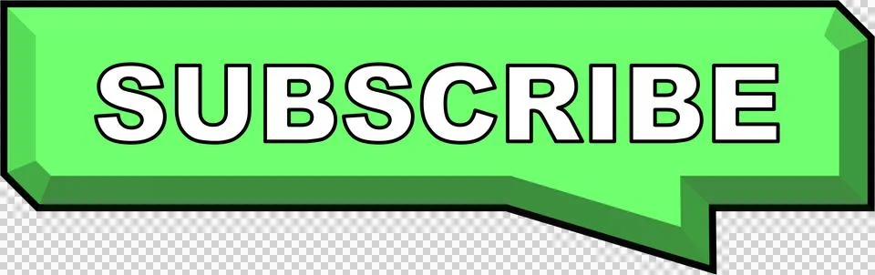 Subscribe Subscription Button Embossed Bevel 3D Box Mint Green Stock Illustration