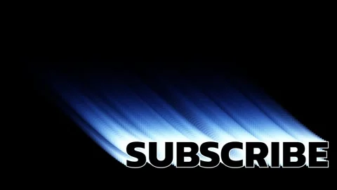 Subscribe text animation Video stock 304247722