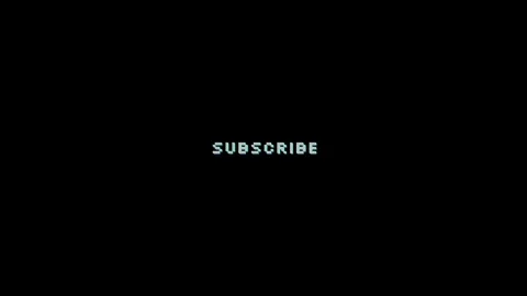 Subscribe text animation with Glitch and VHS Noise effect on a letters Video stock 254543924