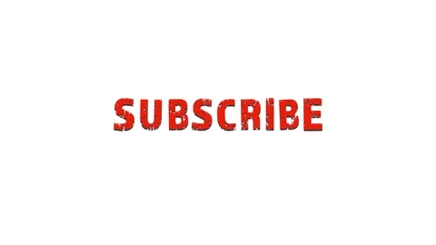 Subscribe Text Animation Video Clip Stock Footage 106235117