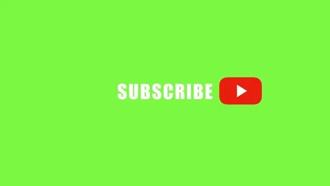 Subscribe text animation video clip Stock Footage 125872993