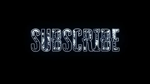 Subscribe Text effects 4k Animated. Stock Footage 306030386