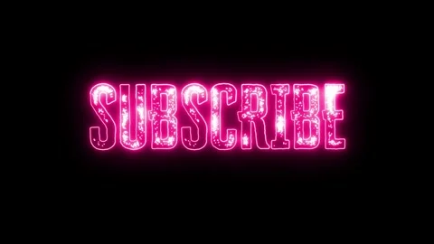 Subscribe Text effects 4k Animated. Stock Footage 306030394
