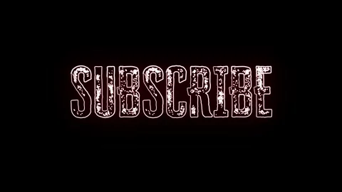 Subscribe Text effects 4k Animated. Stock Footage 306030396