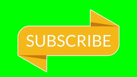 Subscribe text Video stock 335578556