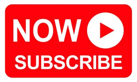 Subscribe web button, social media icon vector illustration, internet website Stock Illustration