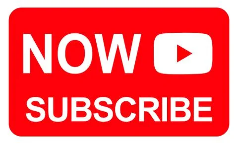 Subscribe web button, social media icon vector illustration, internet website Illustrazione stock